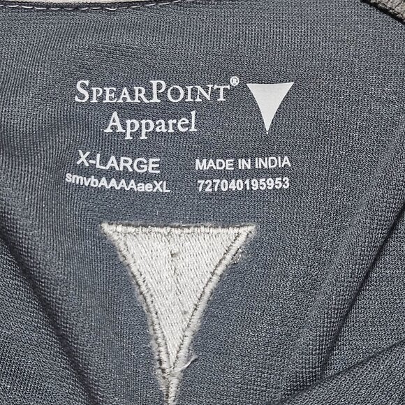 SpearPoint Apparel Mens X-Large Raglan Sleeve Henley Shirt - Picture 3 of 13